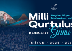 Heydər Əliyev Mərkəzinin parkında Milli Qurtuluş Gününə həsr olunan konsert keçiriləcək